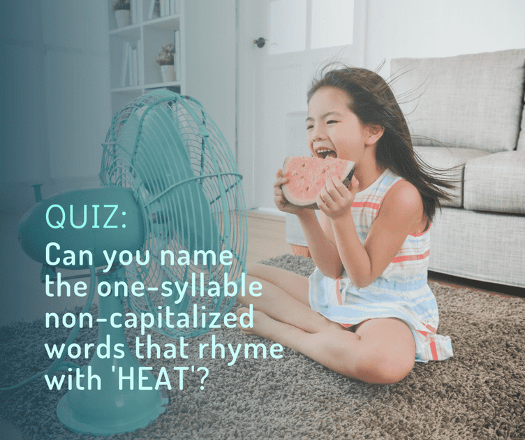 QUIZ Can you name the onesyllable noncapitalized words that rhyme w Thumper Massager Inc