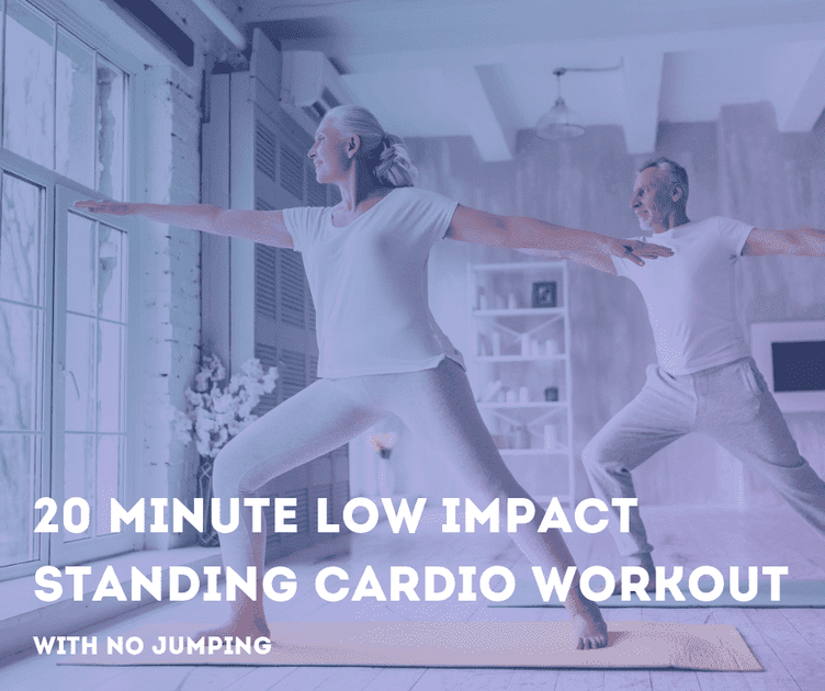 Low impact standing cardio discount workout