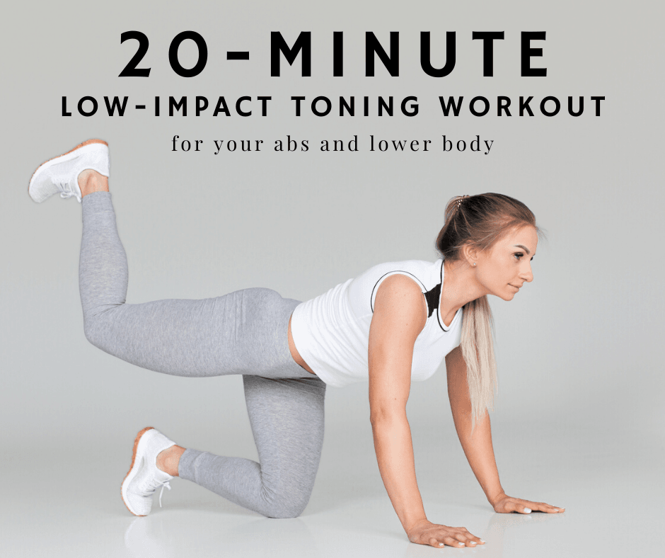 Low impact lower body discount workout